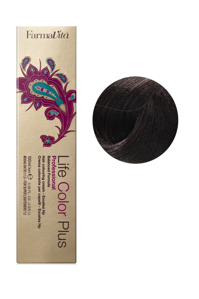 4/5 каштановий (червоне дерево) Фарба для волосся 100 мл.Life Color Plus FarmaVita
