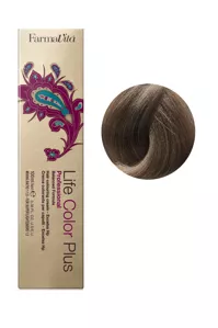 8/1 світлий блондин попелястий Фарба для волосся 100 мл.Life Color Plus FarmaVita