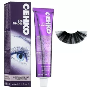 Крем-фарба для брів та вій  60мл Чорний (Schwarz) Eye Shades C:EHKO