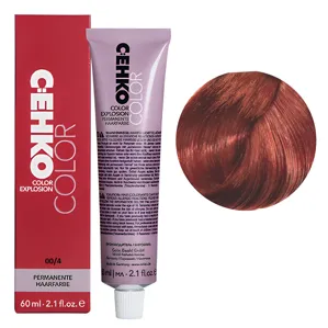 00/4 мікс-тон мідний Стійка перманентна крем-фарба для волосся, 60 мл Permament Hair Color EXPLOSION C:EHKO