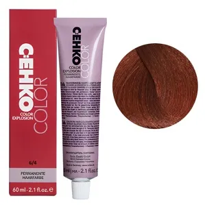 6/4 Темний блондин мідний Стійка перманентна крем-фарба для волосся, 60 мл Permament Hair Color EXPLOSION C:EHKO