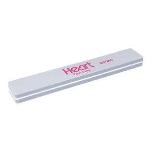 Баф-шліфувальник для нігтів 180/240 грит прямокутний Heart