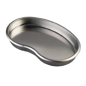 Лоток металевий для стерелізація і обробки інструментів, розмір: 195мм*110мм*20мм   арт.304