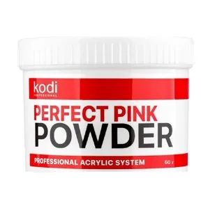 Акрилова пудра, 60 г Колір: Рожево-прозорий базовий Perfect Pink Basic Аcryl Powder  KODI Professional