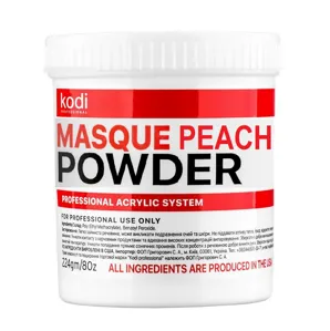 Акрилова пудра камуфлююча, 224 г Колір: Бежевий Персик  Masque Рeach Аcrylic Рowder  KODI Professional 