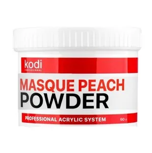 Акрилова пудра камуфлююча, 60 г Колір: Бежевий Персик  Masque Рeach Аcrylic Рowder  KODI Professional 