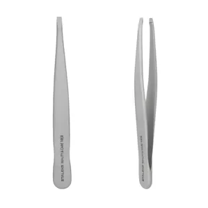 Пінцет для брів BEAUTY & CARE 10 TYPE 2 (вузький прямий) TBC-10/2 STALEKS