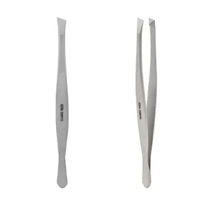 Пінцет для брів CLASSIC 10 TYPE 3 (широкий скошений) TC-10/3 STALEKS 