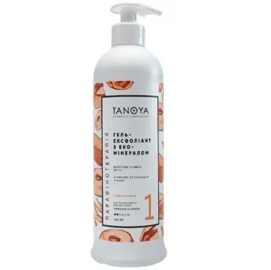 Гель-ексфоліант з еко-мінералом (скраб) №1 «Крем-Карамель», 500 мл TANOYA Парафінотерапія 