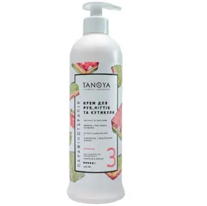 Крем для рук, нігтів та кутикули №3 «Мармелад», 500 мл TANOYA Парафінотерапія 