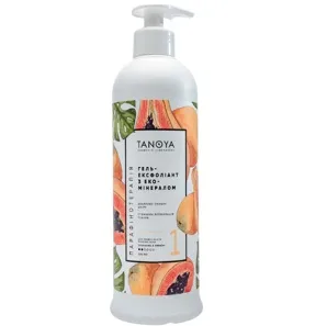 Гель-ексфоліант з еко-мінералом (скраб) №1 «Тропічний коктейль», 500 мл TANOYA Парафінотерапія 