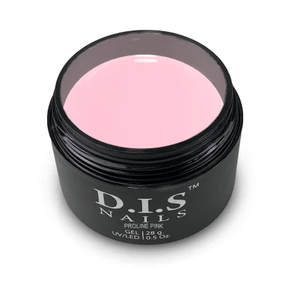 Гель конструюючий однофазний D.I.S.Nails PROLINE Pink Рожевий, середньої густини, 28 г 