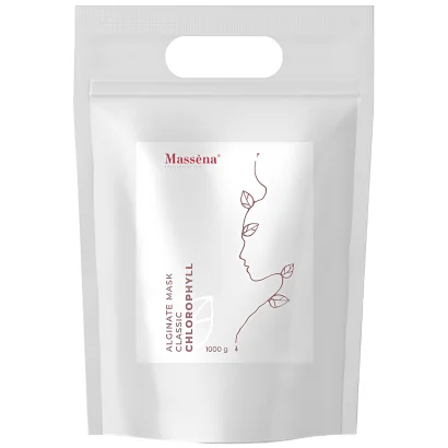 Альгінатна маска для обличчя "Хлорофілова", 1000 г CHLOROPHYLL Classic Alginate Mask Massena