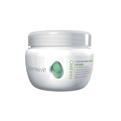 Маска на основі білої глини 200мл себобалансуюча  Sebo-balancing Mask Equilibrio AQUA VITALITY`S