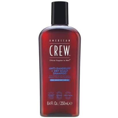Шампунь проти лупи та сухості шкіри голови з ментолом, 250 мл Anti-Dandruff + Dry Scalp Shampoo Hair &amp; Body American Crew
