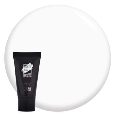 NUB Acryl Gel Акрил - гель 30 мл WHITE 