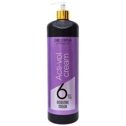  Крем-окислювач 6 % (20 Vol), 1000 мл OXIDIZING CREAM Acti-vol cream DEMIRA Professional