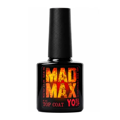 Топ суперстійкий YoNails MAD MAX No Wipe No UV Filter, 8 мл  