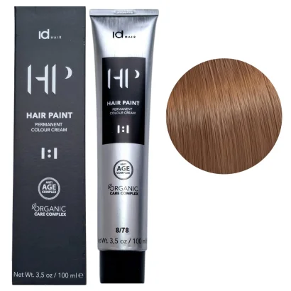 8/78 Крем-фарба для волосся перманентна,100мл HAIR PAINT Permanent Colour Cream OCC IdHAIR