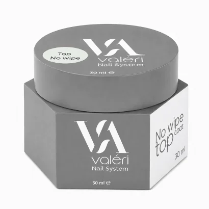 Фініш без липкого шару для гель-лаку VALERI Top Non Wipe, 30 мл