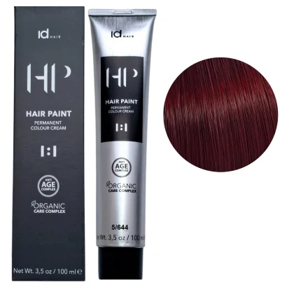5/644 Крем-фарба для волосся перманентна,100мл HAIR PAINT Permanent Colour Cream OCC IdHAIR