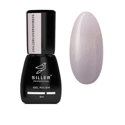 Основа камуфлююча з шиммером, 8 мл №005 Shine Cover Base SILLER Proffesional 