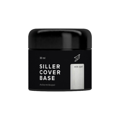 Основа молочна з шимером, 30 мл Milky Opal Base SILLER Proffesional 