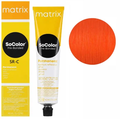 SR-C Крем-фарба для волосся стійка, 90мл SoColor Pre-Bonded  SoRED MATRIX (червоно-мідний)