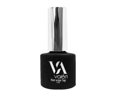 VALERI Top Non Wipe (No UV-filters) Фініш без липкого шару для гель-лаку 6 мл 
