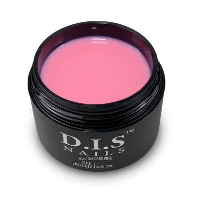 Гель моделюючий D.I.S.Nails Hard Cover DARK PINK Темно-рожевий, 50 г