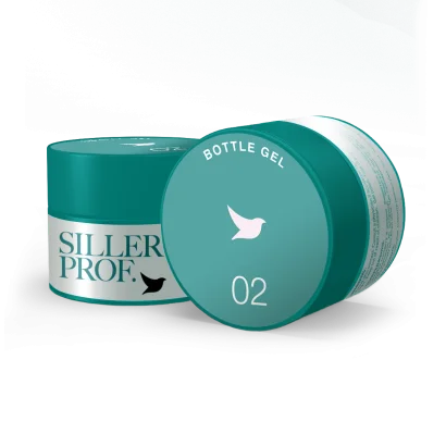 Гель рідкий для укріплення нігтів SILLER Professional Bottle Gel №02 Молочно-рожевий, 15 мл 