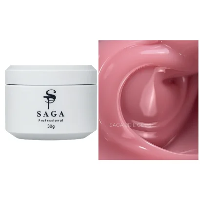 Гель для нарощування на укріплення нігтів SAGA Professional Builder Gel Veil №05, 30 мл 