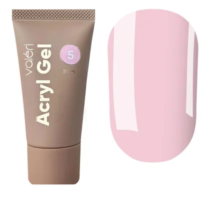Акрил-гель VALERI Acryl Gel №05 Рожевий, 30 мл 