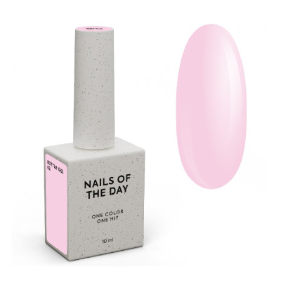 Гель рідкий для укріплення нігтів NAILSOFTHEDAY Bottle Gel №02, 10 мл 