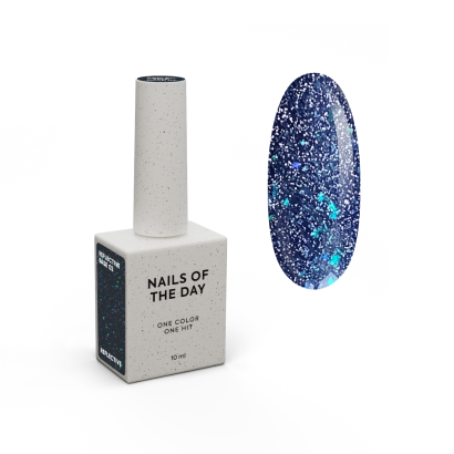 База світловідбивна з шимером NAILSOFTHENIGHT Reflective Cover Base №02, 10 мл 