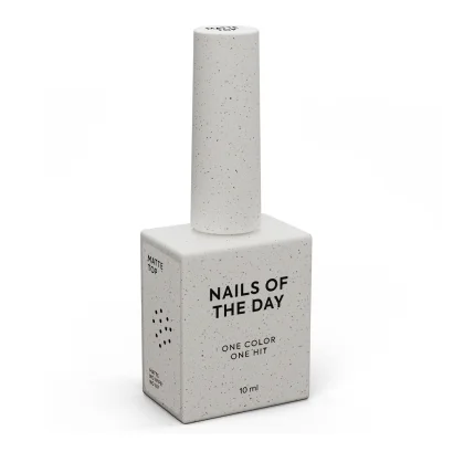 Топ матовий без липкого шару, 10 мл Matte Top No Wipе NAILSOFTHEDAY