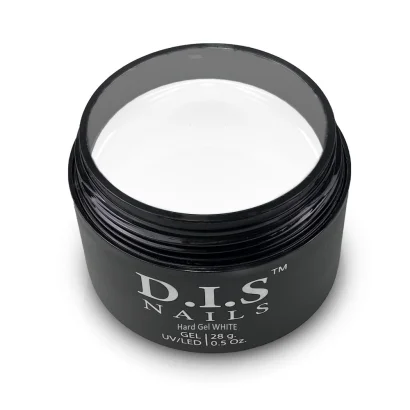 Гель моделюючий D.I.S.Nails Hard Cover WHITE Білий, 28 г