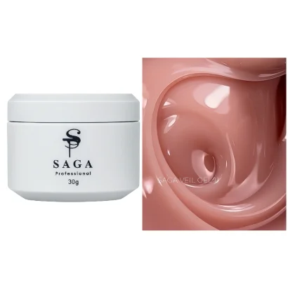 Гель для нарощування на укріплення нігтів SAGA Professional Builder Gel Veil №11, 30 мл 