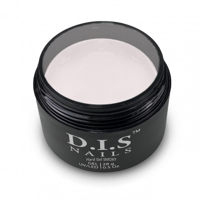 Гель моделюючий D.I.S.Nails Hard Cover SMOKY Димчастий білий, 28 г