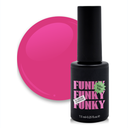ADORE Funky Top Фініш вітражний для гель-лаку 7,5 мл №02