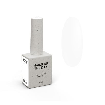 Гель-лак, 10 мл Let`s special WHITE Gel Polish NAILSOFTHEDAY 