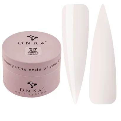 Акрил-гель DNKa Acryl Gel, 30 мл, №06 Creamy, баночка