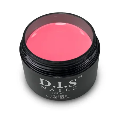 Гель рідкий для укріплення нігтів D.I.S.Nails Liquid Gel №02 Рожевий, 28 г 