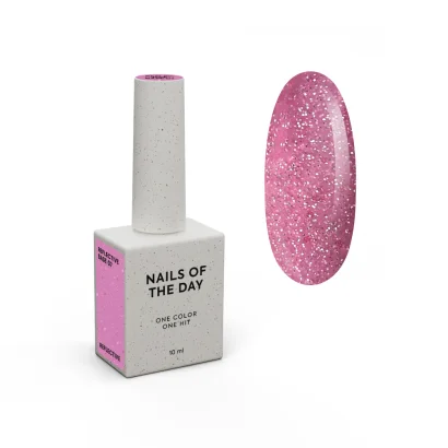 База світловідбивна з шимером NAILSOFTHENIGHT Reflective Cover Base №07, 10 мл 