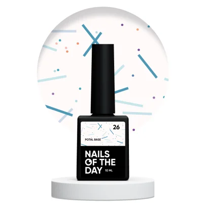 База з поталлю, 10 мл №26 Potal Base NAILSOFTHEDAY