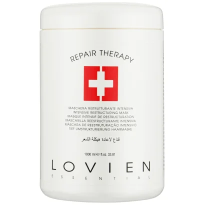 Маска живильна для відновлення та зволоження волосся, 1000мл Intensive Restructursng Mask Repair Therapy  LOVIEN Essential