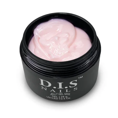 Гель-желе D.I.S.Nails Jelly Gel №02 Молочно-рожевий, 28 г 