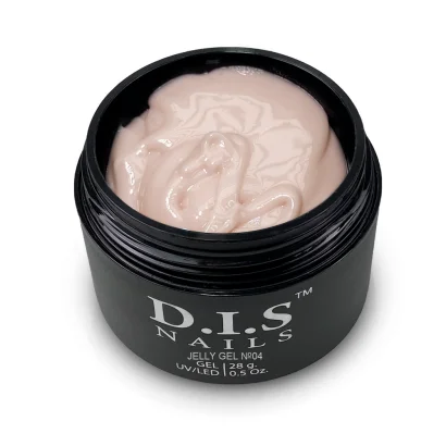 Гель-желе D.I.S.Nails Jelly Gel №04 Напівпрозорий натурально-бежевий, 28 г 