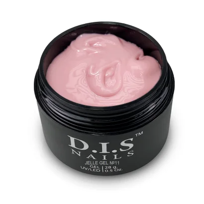 Гель-желе D.I.S.Nails Jelly Gel №11 Ніжний фарфорово-рожевий, 28 г 