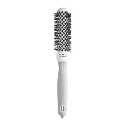 Olivia Garden Брашинг D=25 EXPERT BLOWOUT SHINE  WHITE &amp;GREY ID2003